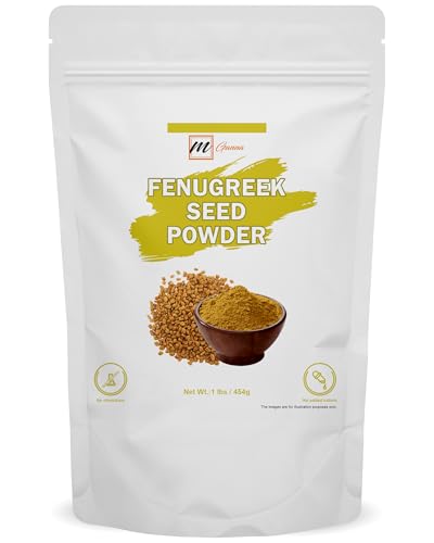 mGanna Fenugreek Seed Powder 1 LBS / 454g| Methi - Authentic Indian Spice Blend, Hair care routine | Ideal for Cooking & Meat Seasoning