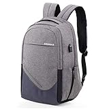 Sosoon Laptop Backpack, Business Bags with USB Charging Port Anti-Theft Water Resistant...