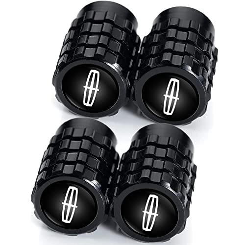 Tire Valve stem caps Suit for Lincoln Navigator MKX MKC MKZ Nautilus Continental Lincoln Metal Wheel caps tire caps Air Cover Cap Car Accessories