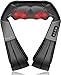 Nekteck Shiatsu Neck Massager for Pain Relief Deep Tissue with Heat, 3D Kneading Massage Pillow Back Shoulder Massagerfor Body Muscle, Plug-in Use for Home Office Car, Gifts for Mom Dad Him Her