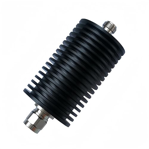 becen 100w 60db rf fixed attenuatorhigh power 100 watt dc to 3ghz 50 ohm attenuatorn type male to n female coax attenuators for testingsignal control100w n 60db