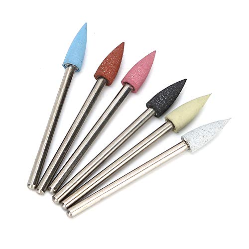 Set de 6 Puntas para Taladro de Uñas para Manicura y Pedicura miniatura 7