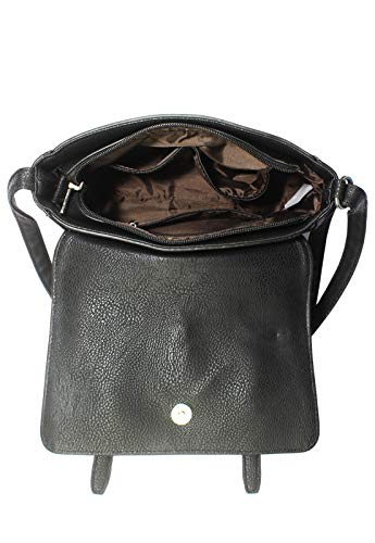 Bolsa Lenna's Transversal B024 Preta