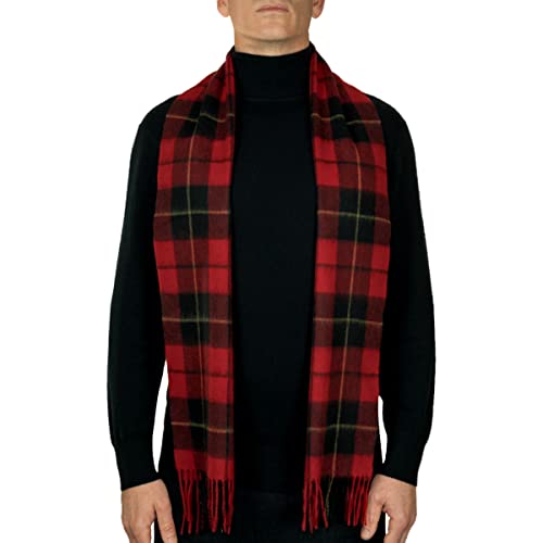 Oxfords Cashmere 100% Lambswool Tartan Plaid Scarf2