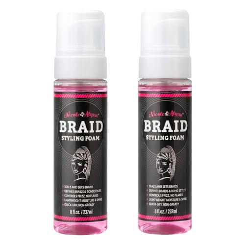 Nicole & Alyssa Braid Styling Foam