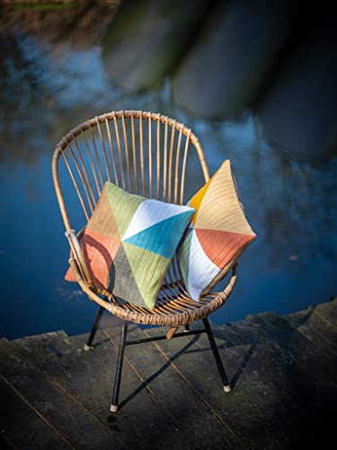 Broderie point lancé kit débutant facile pour coussin 40x40 - 7