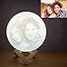 NSL Regalo de foto personalizado luna lampara personalizada lampara de luna personalizada lámpara personalizada luz de luna 3d personalizada personalizado con foto lámparas 18cm 16 colores