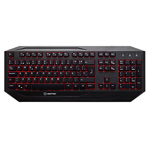COMPATIBILE CON: Questa tastiera del giocatore è valida per qualsiasi tipo di gioco (MOBA, FPS o MMO), per computer e PC, laptop. Ha una connessione USB. DESIGN ESCLUSIVO: rimarrai stupito dal suo spettacolare design ergonomico e dal peso della tastiera da gioco da 1 kg. Una meraviglia per le tue ore di gioco. Materiali di alta qualità.