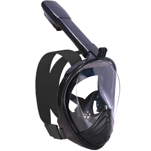 Wsobue Panoramisch volgelaats-snorkelmasker, opvouwbaar