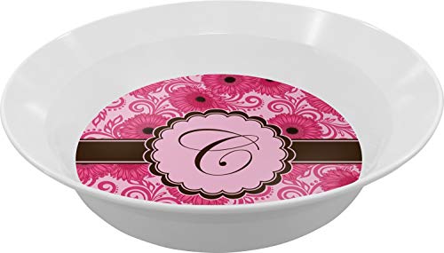 Personalized Gerbera Daisy Melamine Bowl - 12 oz