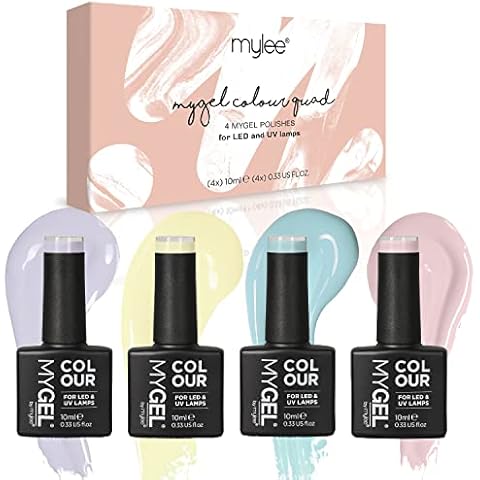 Set de Esmaltes de Uñas en Gel MyGel Mallow-Dramatic de MYLEE Cover