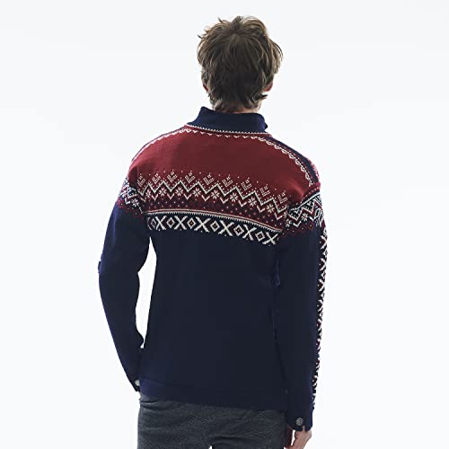 Image of Dale of Norway 140th Anniversary Men's Sweater - 100% Lightweight Wool Ski Sweater - Men's Sweaters and Pullovers
