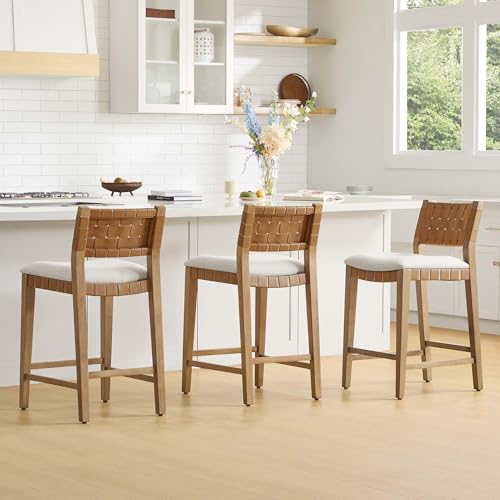 CHITA Woven Bar Stools Set