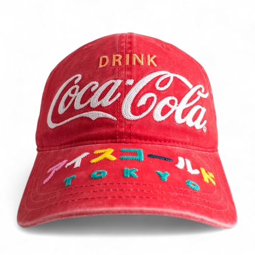 Image of AMERICAN NEEDLE Coke Coca Cola Unisex Adjustable Snapback Baseball Hat