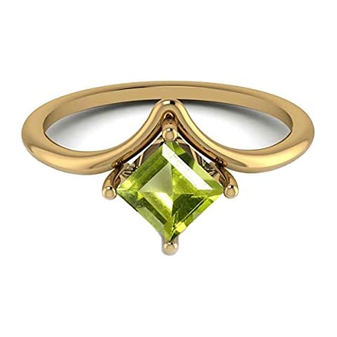 Gemsonclick Custom Peridot Ring Cover