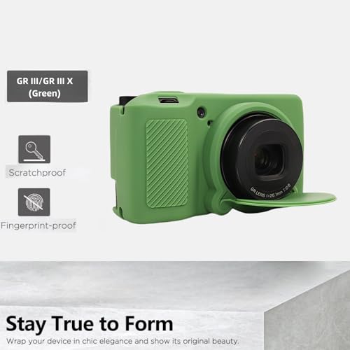 Funda de silicona suave para cámara Ricoh GR III/GR III X miniatura 4