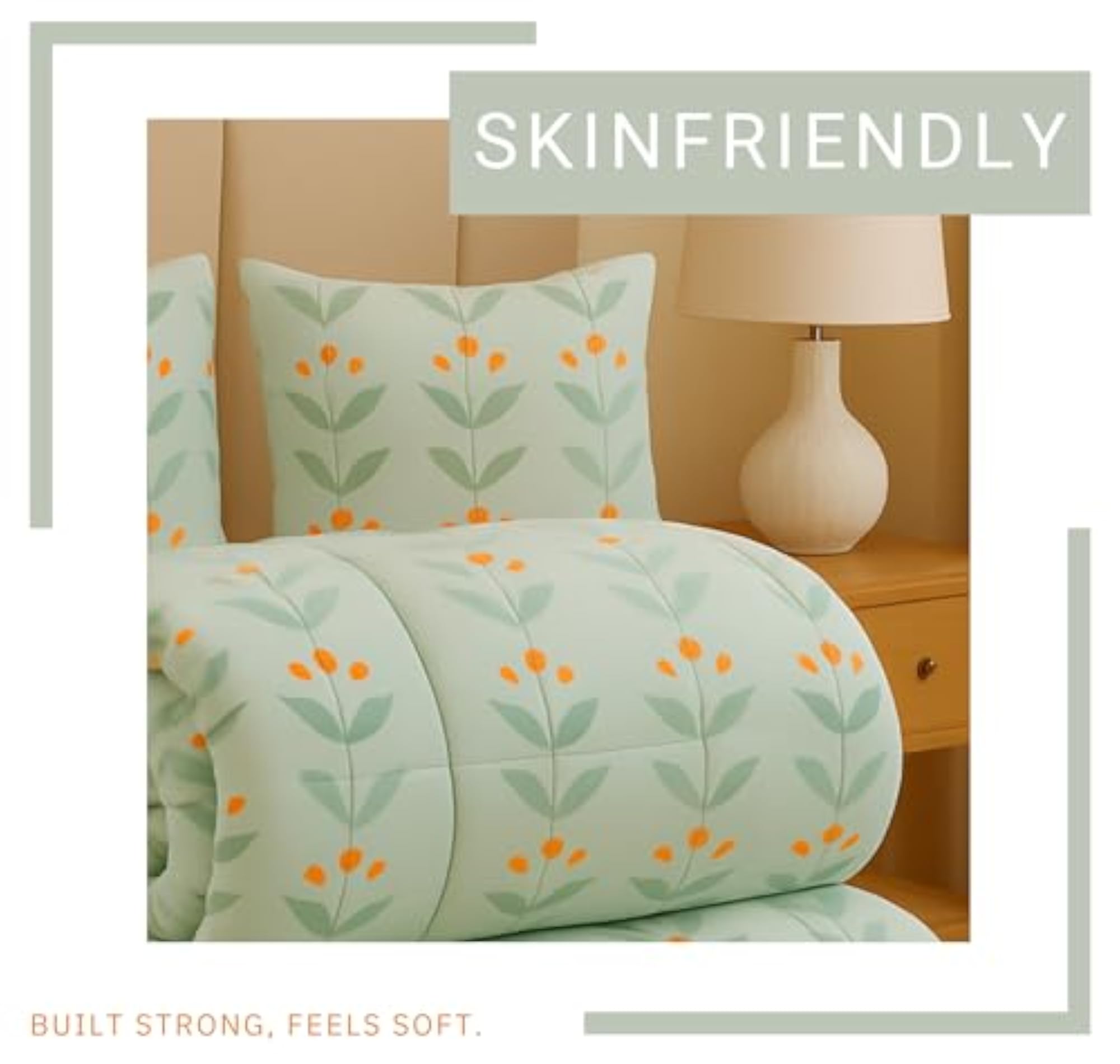 Premium Microfiber Printed Double Bed Comforter