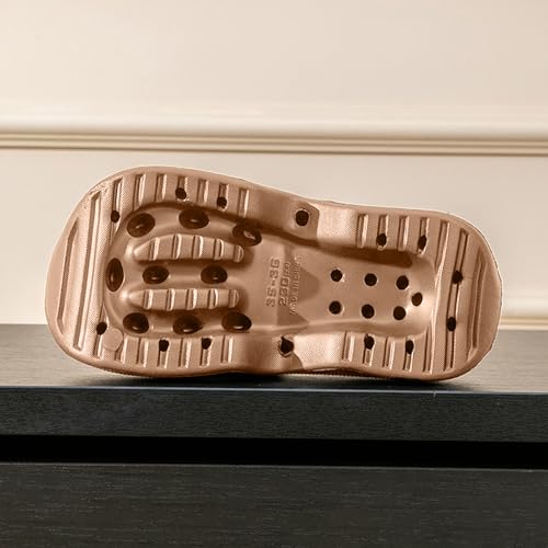 Alexis Leroy Casual Slippers for Women House Indoor Slides Bathroom Shower Sandals Lightweight Cushioned Thick Sole Easy to Clean3