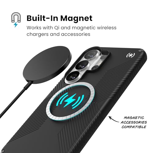 Image of Speck Samsung Galaxy S26 Ultra Presidio2 Grip + Magnet Case - Black /Slate Grey /White