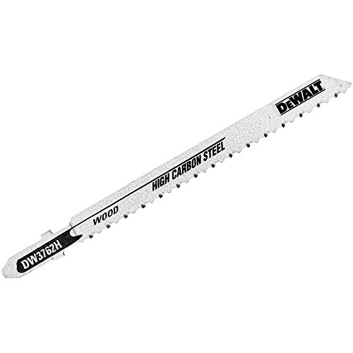 DEWALT DW3762-5 4-Inch 10 TPI Laminate Down Cutting Cobalt Alloy Steel T-Shank Jig Saw Blade (5-Pack) - image 1