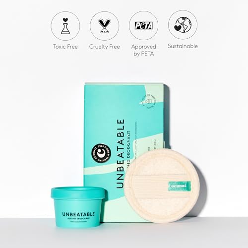 Cocunat unbeatable desodorante en crema neutralizador de bacterias sin antitranspirantes ingredientes naturales desodorante sin parabenos ni aluminio 40gr