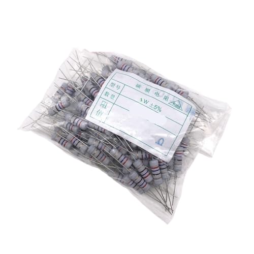 JFUDJKLI 20PCS 1W Carbon Film Resistor 180R 200R 220R 240R 270R 300R 330R 360R 390R 430R 470R 510R 560R 620R 680R 750R 5% (Color : 750R)
