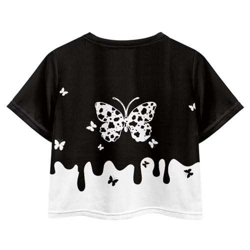 Summer Crop Tops Cute Shirts for Girls 6-162