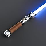 SKV2 Starkiller Inspired Custom Replica Lightsaber by SaberX: Authentic Design, Faux-Leather Grip Wrap, Xenopixel Options, Duel-Ready, Perfect for Star Wars Gamers and Fans, Xenopixel-82 cm