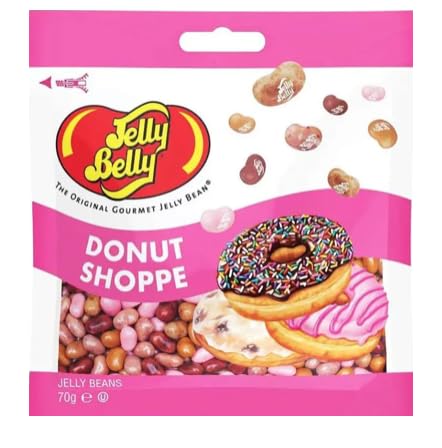Jelly Belly Mix - 20 Flavours Mix mit den beliebtesten Sorten, American Classics, Donut Shoppe - Jelly Beans (3 x 70g)