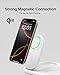Belkin 3-in-1 MagSafe-Compatible iPhone Charger 15W, Foldable Magnetic Qi2-Certified Wireless Charging Station for iPhone 17, Apple Watch Series 10, AirPods 4, Pixel 10, w/Non-Slip Base & PSU - White
