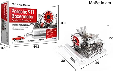 Franzis Porsche 911 Boxer Engine Model Kit - Porsche Museum Edition image 5