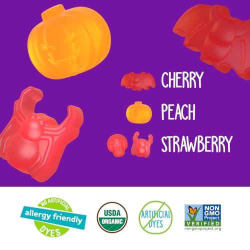 Yumearth, Organic Halloween Gummy Fruits, 7.5 Ounce - image 2