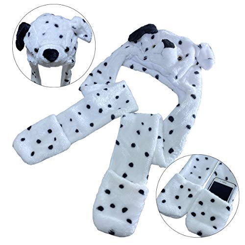 Cagoules en peluche cache oreilles douceur premium pour hiver - 4