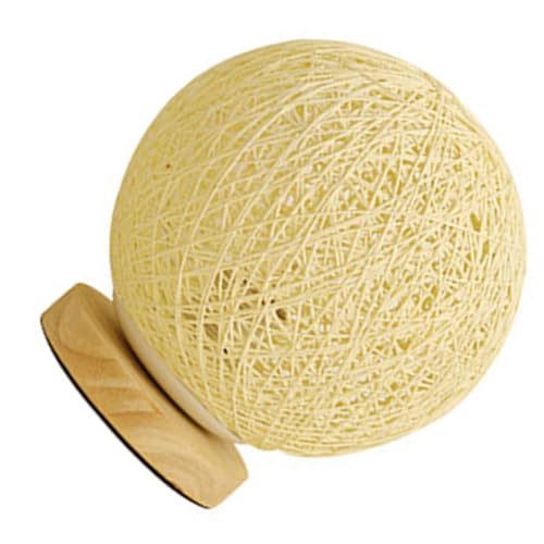 Lámpara de mesa de noche LED regulable con diseño de rattan miniatura 2