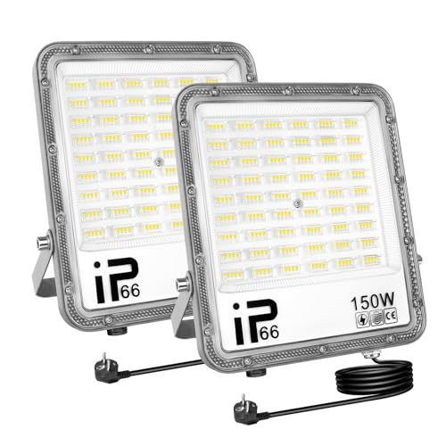 AUXTINGS 2 PCS 150W LED Floodlight