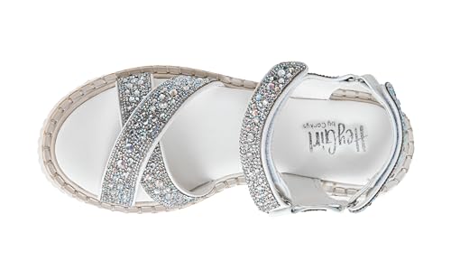 Corkys Footwear Women's Total Catch Sandals: Criss-Cross Style Straps with 1.75-Inch Platform and Secure Hook And Loop Ankle Closure for Comfort and Fashion4