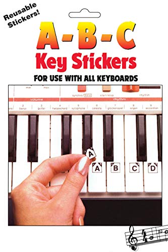 ABC Keyboard Stickers Easy to Apply Learning Tool for Any...