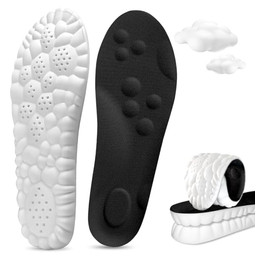 Image of Cloud-like Insole for Men and Women, 4D Soft Memory Foam Cushioning Insoles, Ultra Comfort with Arch Support for Foot Pain Relief, Orthopedic Insole for Walking and Standing All Day