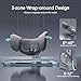 Hbada E3 Ultra Ergonomic Chair, with 3-Zone Dynamic Lumbar Support, 360° Mechanical Armrests, 4D Adjustable Headrest, Aluminum Alloy, Premium Mesh Chair, Grey