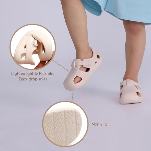 Toddler Water Sandals for Boys & Girls, Little Kids Summer Water Shoes by Pharda - Used condition - Image 4