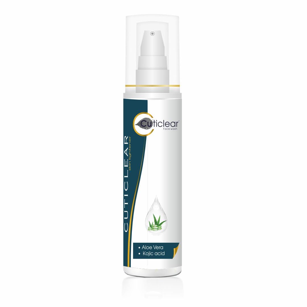 Cuticlear Skin Lightening Face Wash with Kojic Acid, Aloe Vera & Gold Dust - 100ml-image-15