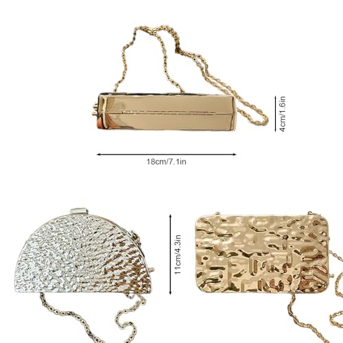 LIZHAOCAI Women Acrylic Shoulder Handbag Fashionable Shell Clutch Purse Glossy Wave Ice Crackle Evening Bag2