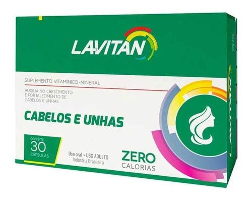 Lavitan Hair Cabelos E Unhas 30 Cápsulas
