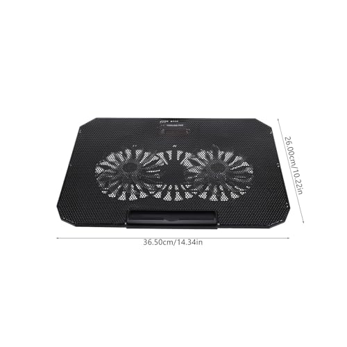 Base enfriadora Lurrose para portátil con ventilador USB miniatura 2