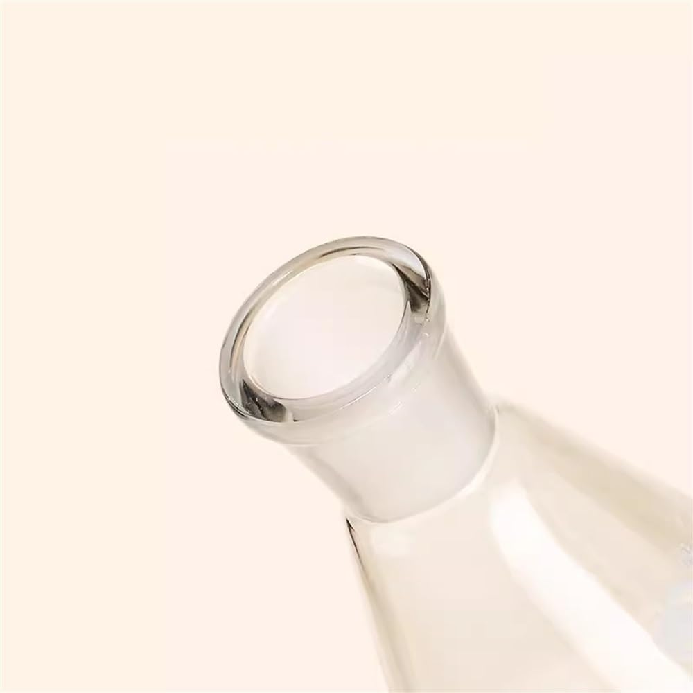 Matraz cónico de vidrio de 50-2000 ml con tapa, matraz Erlenmeyer de vidrio for laboratorio, matraz triangular de vidrio 3.3(2000ml)