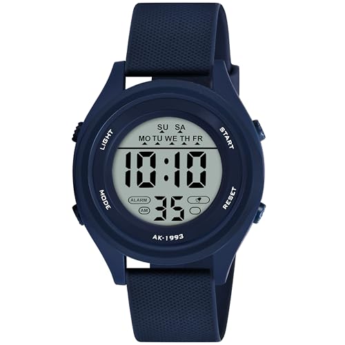 Image of ON TIME OCTUS Multi-Functional Digital Silicone Strap Kids Watch |7 Different Color Light Mode Waterproof Sports Watches for Boys and Girls Above 5 Years DI-027