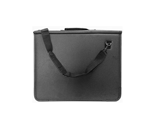 Artway - Portfolio de grande qualité pour présentation - faux cuir imperméable - bandoulière - A3