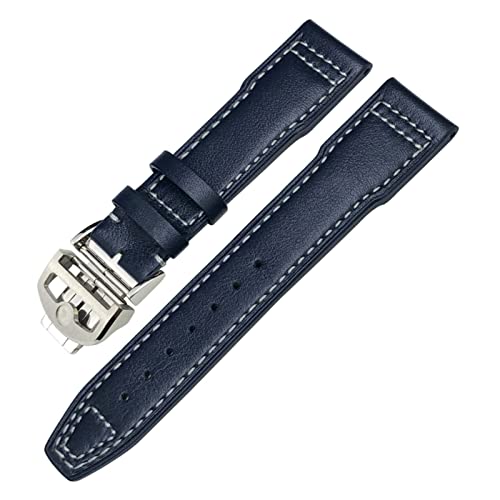 Bracelet de montre en cuir véritable CZKE pour modèle pilote Mark XVIII