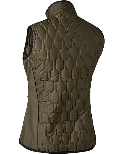 Deerhunter Lady Mossdale Quilted Waistcoat Forest Green