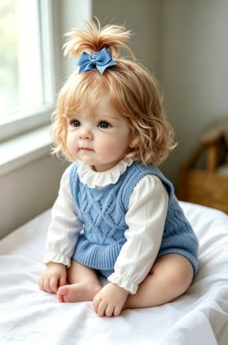 Muñeca Reborn Bebé Vinilo 45 cm Realista Niña miniatura 2